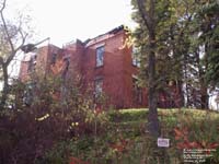 Maison br�l�e